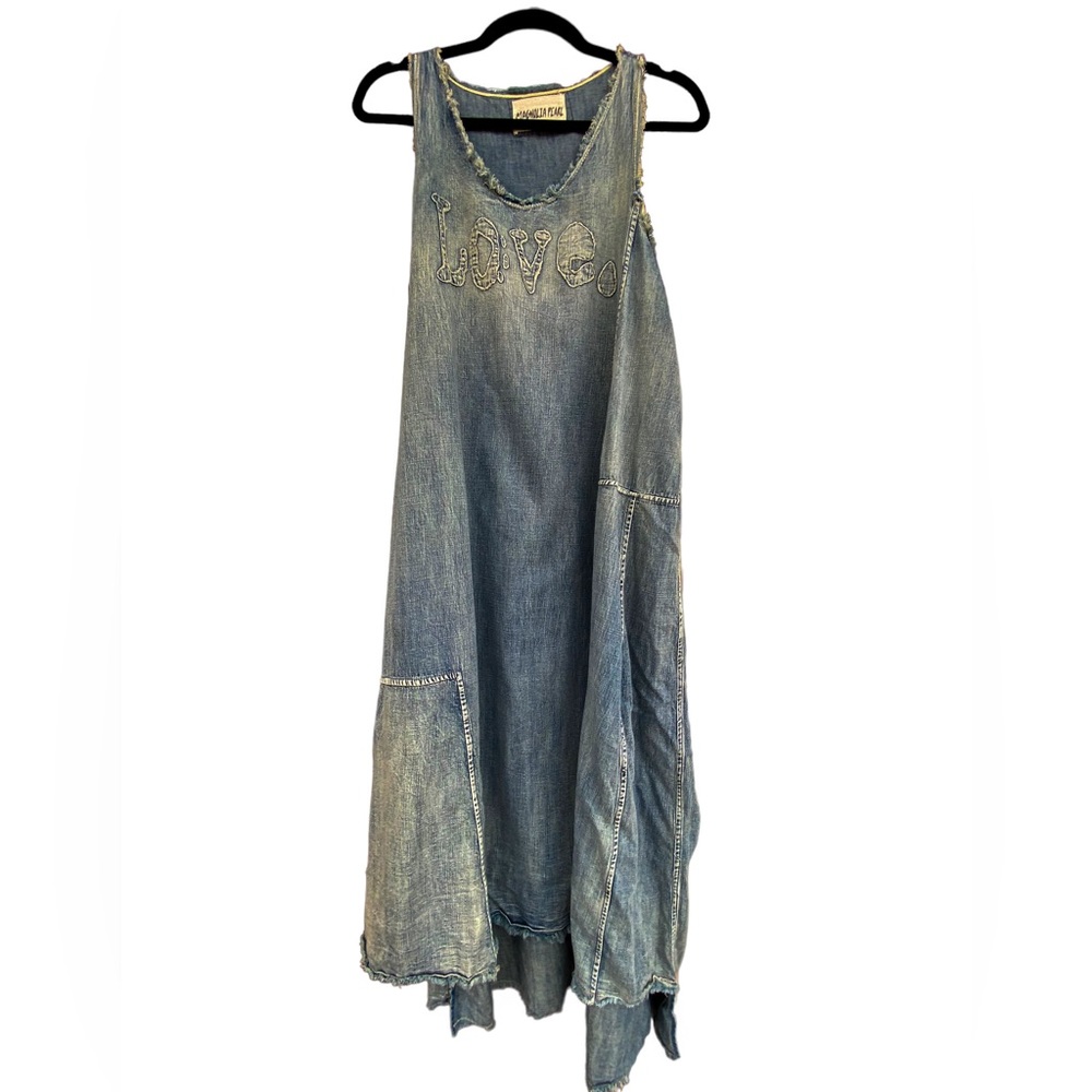 Magnolia pearl LOVE denim dress